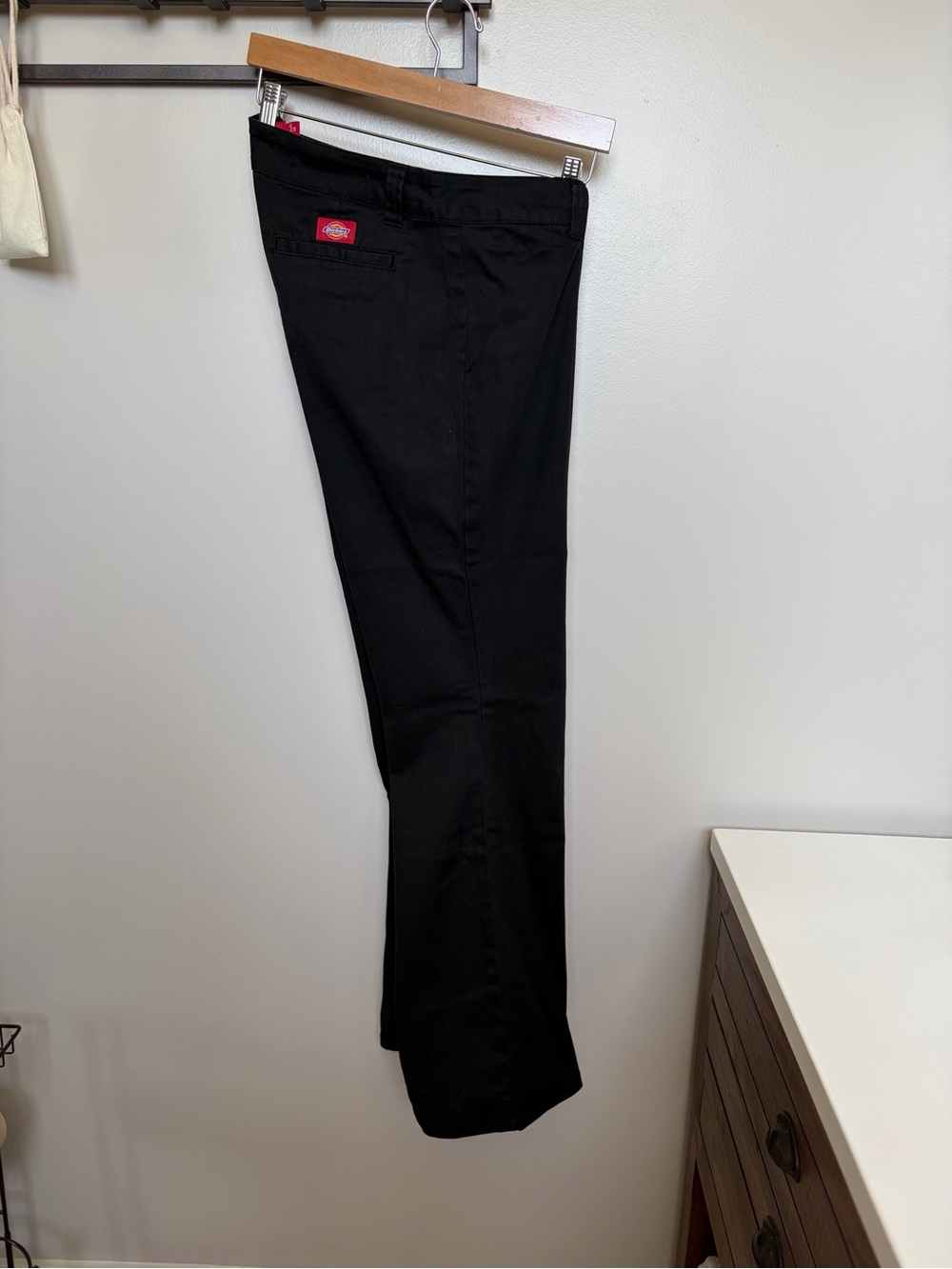 Dickies Black Straight-Leg Work Chinos - Picture 4 of 6
